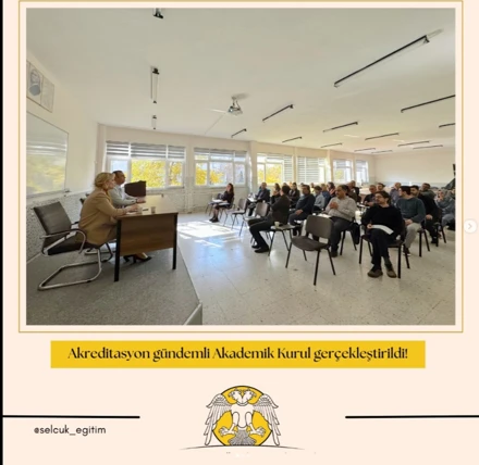 Eğitim Fakültemiz Akademik Kurul'u özel gündemle toplandı